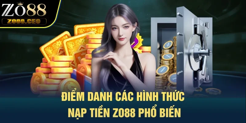 Điểm danh các hình thức nạp tiền Zo88 phổ biến